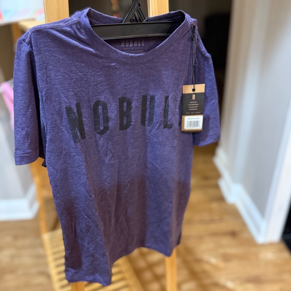 NWT Girls NOBULL Purple Tee, Size S